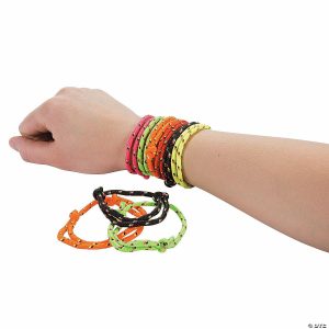 Apparel & Accessories |  13″ Bulk 72 Pc. Adjustable Nylon Friendship Rope Bracelets Apparel & Accessories Apparel & Accessories