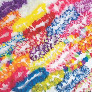 Apparel & Accessories |  3 Ft. – 42″ Mega Bulk 200 Pc. Fancy Polyester Lei Assortment Apparel & Accessories Apparel & Accessories