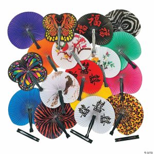 Apparel & Accessories |  Bulk  144 Pc. Mega Folding Hand Fan Assortment Apparel & Accessories Apparel & Accessories