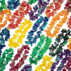 Apparel & Accessories |  Bulk 48 Pc. Iridescent Leis Apparel & Accessories Apparel & Accessories