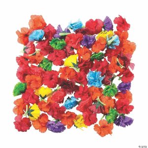 Apparel & Accessories |  Bulk 72 Pc. Fiesta Flower Hair Clips Apparel & Accessories Apparel & Accessories