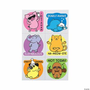 Apparel & Accessories |  Bulk 72 Pc. Funny Animal Temporary Tattoos – 72 Pc. Apparel & Accessories Apparel & Accessories