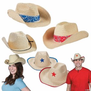 Apparel & Accessories |  Bulk 96 Pc. Adults Western Hat Assortment Kit Apparel & Accessories Apparel & Accessories