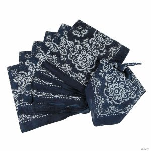 Apparel & Accessories |  Classic Navy Bandanas – 12 Pc. Apparel & Accessories Apparel & Accessories