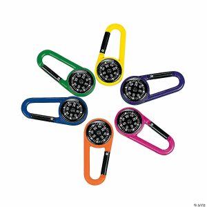 Apparel & Accessories |  Compass Clip Keychains – 12 Pc. Apparel & Accessories Apparel & Accessories