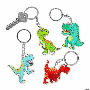 Apparel & Accessories |  Dinosaur Keychains – 12 Pc. Apparel & Accessories Apparel & Accessories