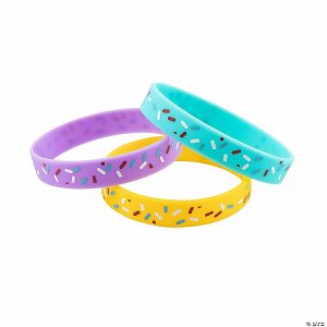 Apparel & Accessories |  Donut Sprinkles Rubber Bracelets – 12 Pc. Apparel & Accessories Apparel & Accessories