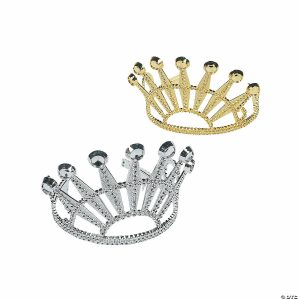 Apparel & Accessories |  Elegant Diamond-Cut Tiaras – 12 Pc. Apparel & Accessories Apparel & Accessories