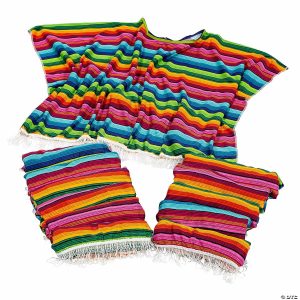 Apparel & Accessories |  Fun Fiesta Ponchos – 12 Pc. Apparel & Accessories Apparel & Accessories