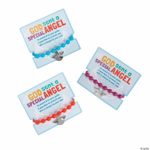 Apparel & Accessories |  Guardian Angel Bracelets with Card – 12 Pc. Apparel & Accessories Apparel & Accessories