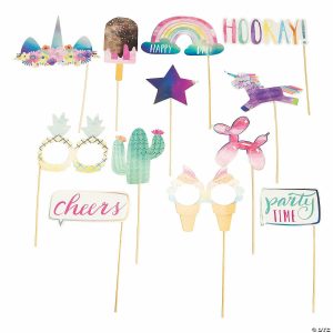 Apparel & Accessories |  Hooray It’s Your Birthday Photo Stick Props – 12 Pc. Apparel & Accessories Apparel & Accessories