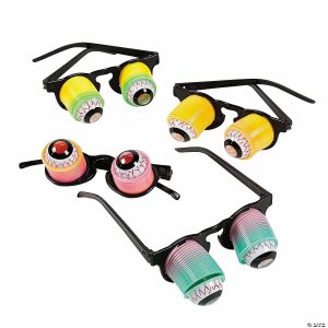 Apparel & Accessories |  Kids Hanging Rainbow Goo-Goo Eyeglasses- 12 Pc. Apparel & Accessories Apparel & Accessories