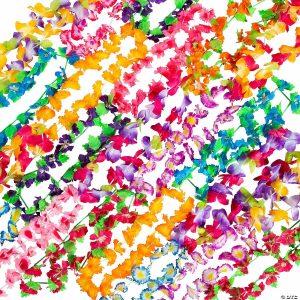 Apparel & Accessories |  Luau Polyester Lei Assortment – 36 Pc. Apparel & Accessories Apparel & Accessories