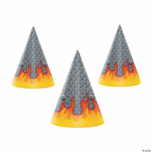 Apparel & Accessories |  Monster Truck Party Cone Hats – 8 Pc. Apparel & Accessories Apparel & Accessories