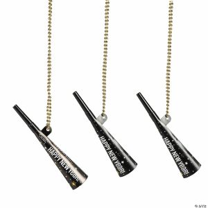 Apparel & Accessories |  New Year’s Eve Party Horn Beaded Necklaces – 12 Pc. Apparel & Accessories Apparel & Accessories