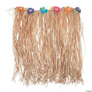 Apparel & Accessories |  Raffia Hibiscus Plus-Size Hula Skirt Apparel & Accessories Apparel & Accessories