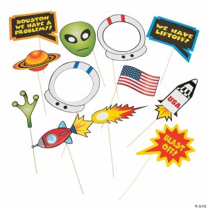 Apparel & Accessories |  Space Photo Stick Props – 12 Pc. Apparel & Accessories Apparel & Accessories