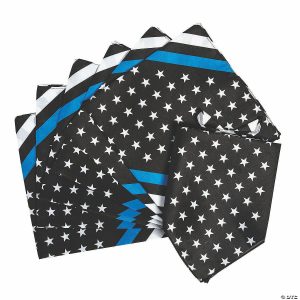 Apparel & Accessories |  Thin Blue Line Bandanas – 12 Pc. Apparel & Accessories Apparel & Accessories