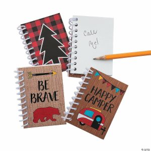 Invitations & Stationery |  2 1/2″ x 3 1 2″ Mini Adventure Paper Spiral Notebooks – 24 Pc. Invitations & Stationery Invitations & Stationery