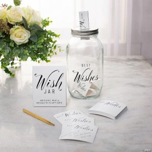 Invitations & Stationery |  Best Wishes Guest Book Jar Set – 102 Pc. Invitations & Stationery Invitations & Stationery