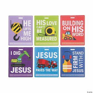 Invitations & Stationery |  Construction VBS Photo Cards – 12 Pc. Invitations & Stationery Invitations & Stationery