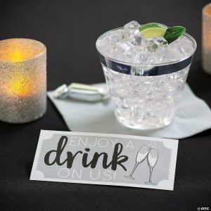 Invitations & Stationery |  Enjoy a Drink on Us Drink Tickets – 24 Pc. Invitations & Stationery Invitations & Stationery