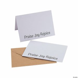 Invitations & Stationery |  Faith Note Cards with Envelopes – 12 Pc. Invitations & Stationery Invitations & Stationery