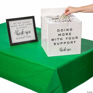 Invitations & Stationery |  Green Awareness Table Decorating & Donation Collection Kit – 3 Pc. Invitations & Stationery Invitations & Stationery