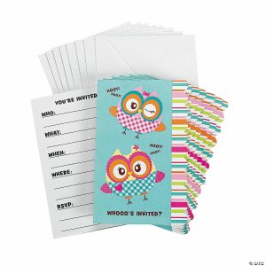 Invitations & Stationery |  You&’re A Hoot Invitations – 8 Pc. Invitations & Stationery Invitations & Stationery