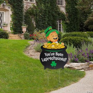 Party Decorations |  15 1/2″ x 24″ You&’ve Been Leprechauned Yard Sign Party Decorations Party Decorations