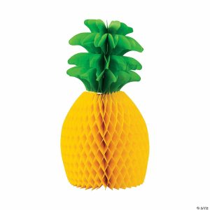 Party Decorations |  25″ Large Pineapple Honeycomb Hanging Decoration Party Decorations Party Decorations