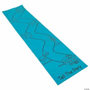 Party Decorations |  3 Ft. x 12 Ft. Tell the Story Educational Polyester Aisle Runner Party Decorations Party Decorations