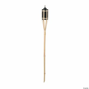 Party Decorations |  32″ Bamboo Polynesian Torches Party Lights – 3 Pc. Party Decorations Party Decorations