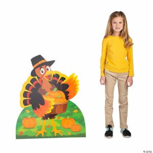 Party Decorations |  36″ Thanksgiving Turkey Cardboard Cutout Stand-Up Party Decorations Party Decorations