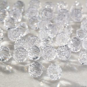 Party Decorations |  Bulk  100 Pc. Clear Acrylic Gems Party Decorations Party Decorations