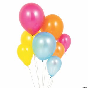 Party Decorations |  Bulk  48 Pc. Fiesta 5″ – 11″ Latex Balloons Party Decorations Party Decorations