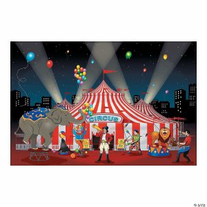 Party Decorations |  Carnival Backdrop – 3 Pc. Party Decorations Party Decorations