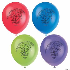 Party Decorations |  DreamWorks How To Train Your Dragon™ 12″ Latex Balloons – 8 Pc. Party Decorations Party Decorations