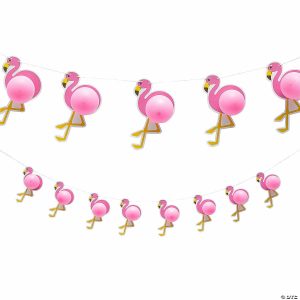 Party Decorations |  Flamingo Balloon Garland Kit – 17 Pc. Party Decorations Party Decorations