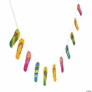 Party Decorations |  Flip Flop Garland Party Decorations Party Decorations