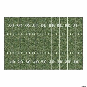 Party Decorations |  Football Field Backdrop – 3 Pc. Party Decorations Party Decorations