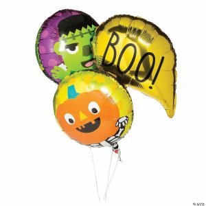 Party Decorations |  Ghoul Gang 18″ Mylar Balloons – 3 Pc. Party Decorations Party Decorations