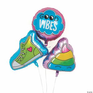 Party Decorations |  Girl Squad Party 18″ Mylar Balloon Set – 3 Pc. Party Decorations Party Decorations