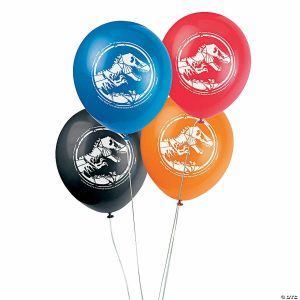 Party Decorations |  Jurassic World™ 11″ Latex Balloons – 8 Pc. Party Decorations Party Decorations