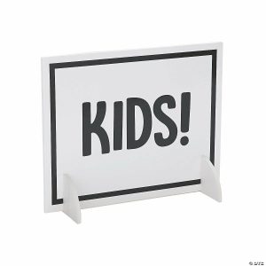 Party Decorations |  Kid’s Activity Table Sign Party Decorations Party Decorations