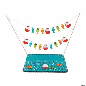 Party Decorations |  Little Fisherman Cake Bunting Party Decorations Party Decorations