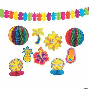 Party Decorations |  Luau Decorating Kit – 10 Pc. Party Decorations Party Decorations