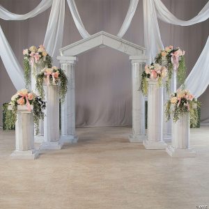 Party Decorations |  Marble-Look Fluted Archway Decorating Kit – 7 Pc. Party Decorations Party Decorations