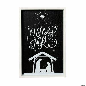 Party Decorations |  O Holy Night Wall Sign Party Decorations Party Decorations