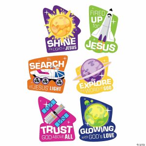 Party Decorations |  Outer Space VBS Cutouts – 6 Pc. Party Decorations Party Decorations